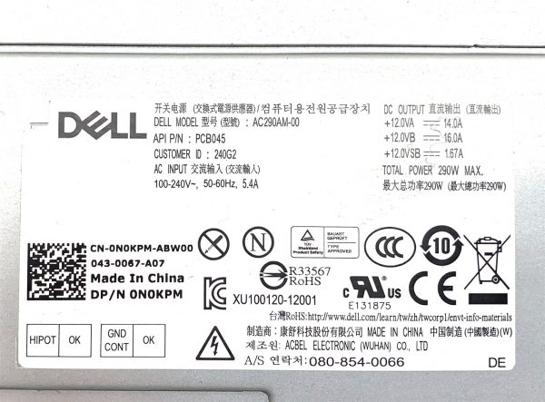 Dell Inspiron 3671 MT i5-9400 2.90GHz 16GB 256GB NVMe+480GB Win11P 24H2 WiFi PC - Image 6