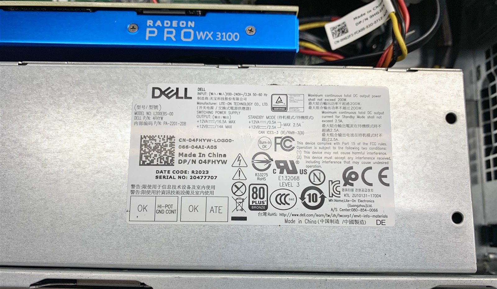 Dell Vostro 3681 SFF PC i5-10400 2.90GHz 16GB 1.92TB SSD Win11P 24H2 WiFi WX3100 - Image 7