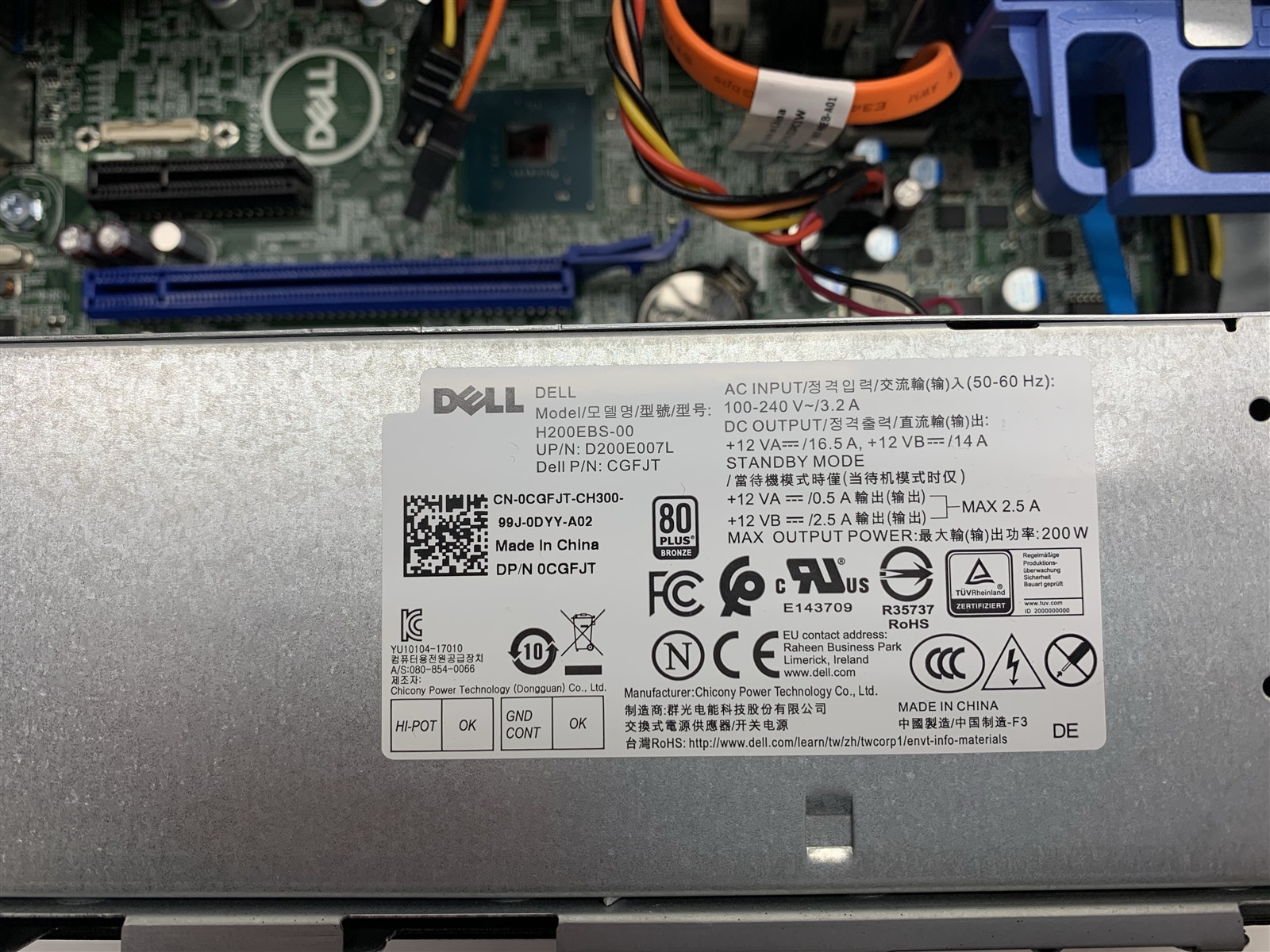 Dell OptiPlex 5070 SFF i5-9500 3GHz 12GB 256GB NVMe Windows 11 Pro 24H2 Desktop - Image 7