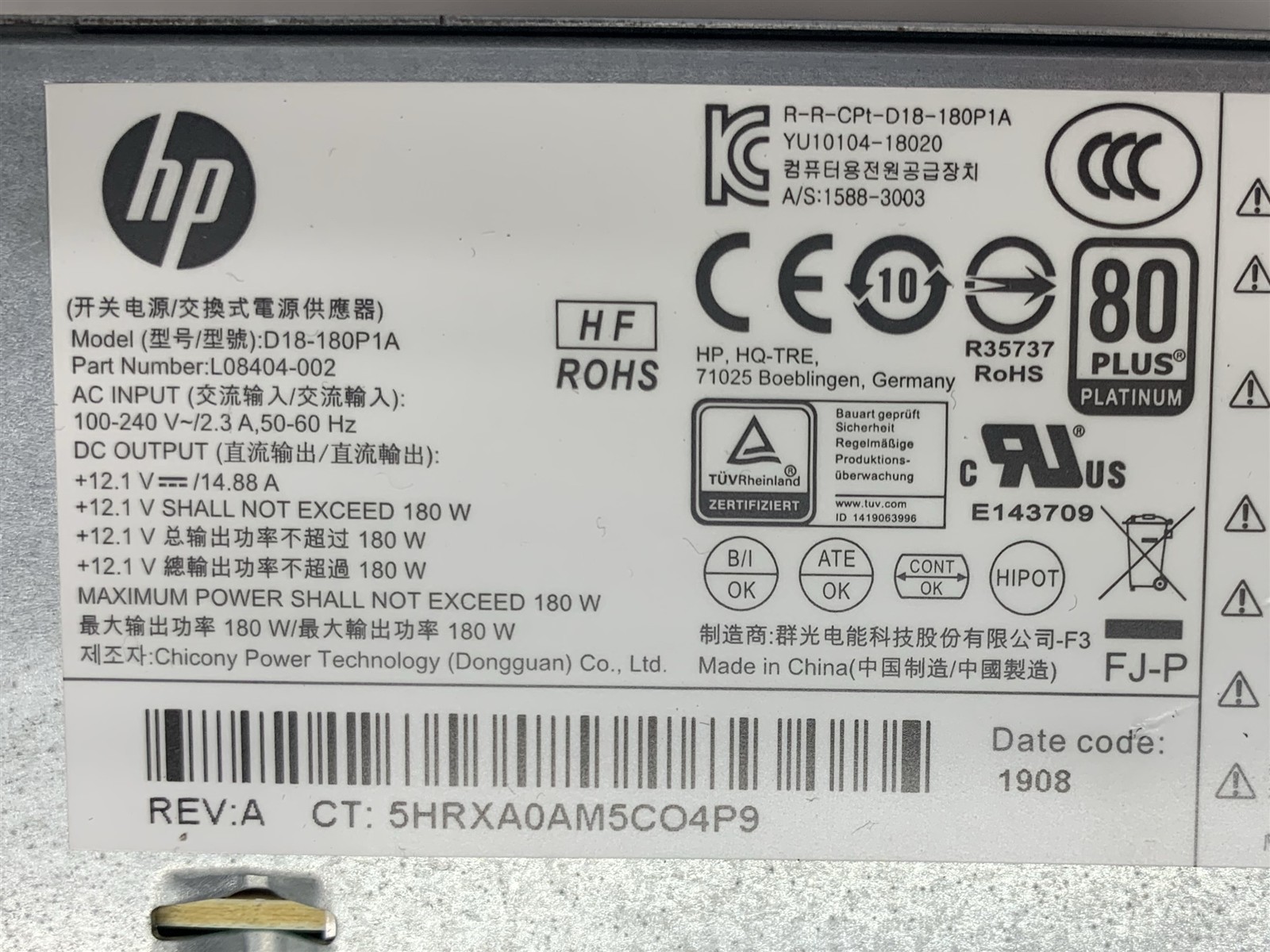 HP ProDesk 600 G5 SFF Core i5-9500 3GHz 16GB 1.92TB SSD Windows 11 Pro 24H2 PC - Image 6