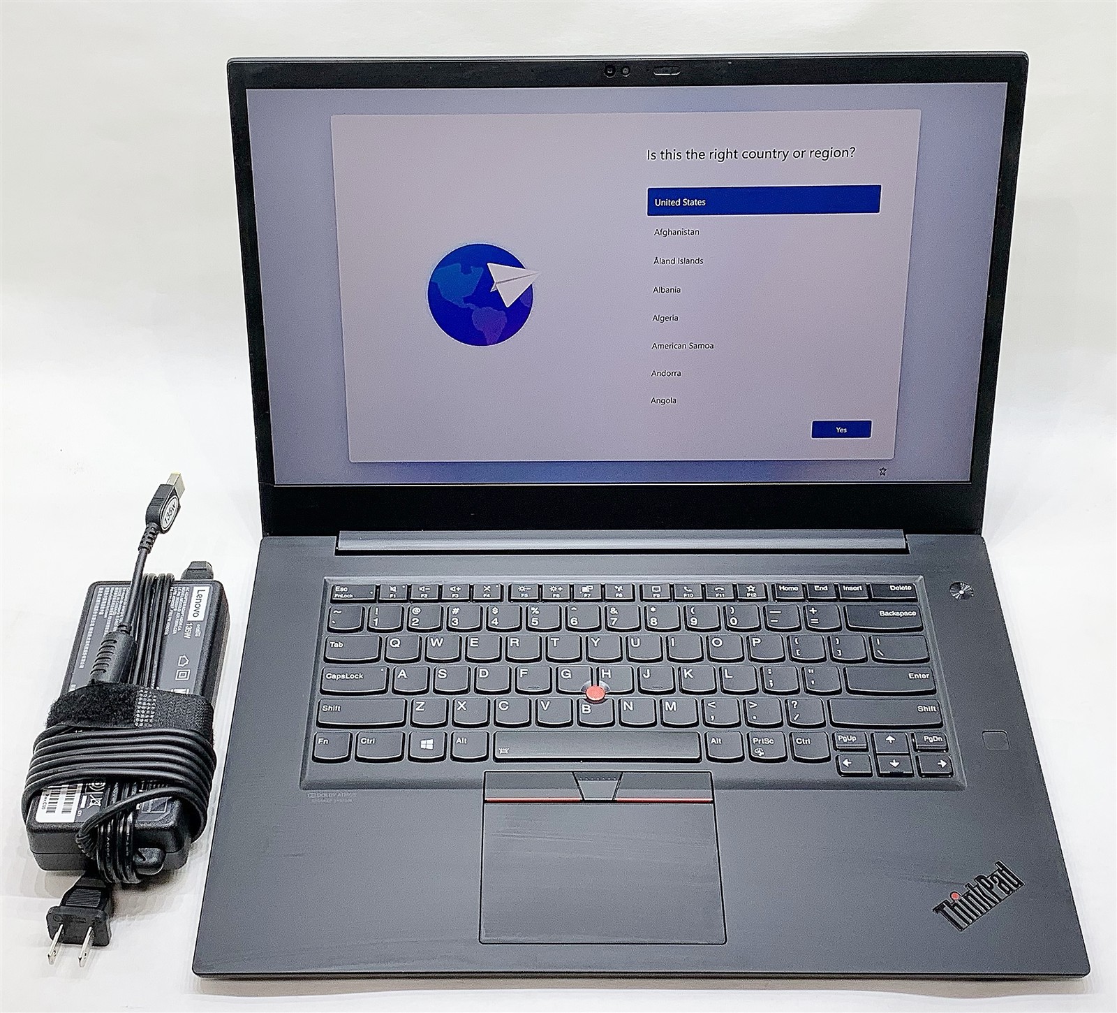 Lenovo ThinkPad P1 Laptop i9 10885H 2.4GHZ 15.6" UHD 32GB 1TB NVMe T2000 Win 11