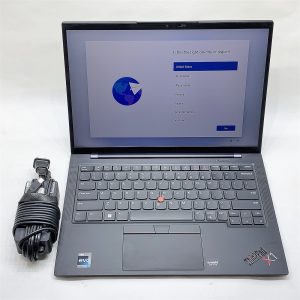 Lenovo ThinkPad X1 Carbon Laptop i7 1260P 2.10GHZ 14" 16GB 512GB NVMe Windows 11