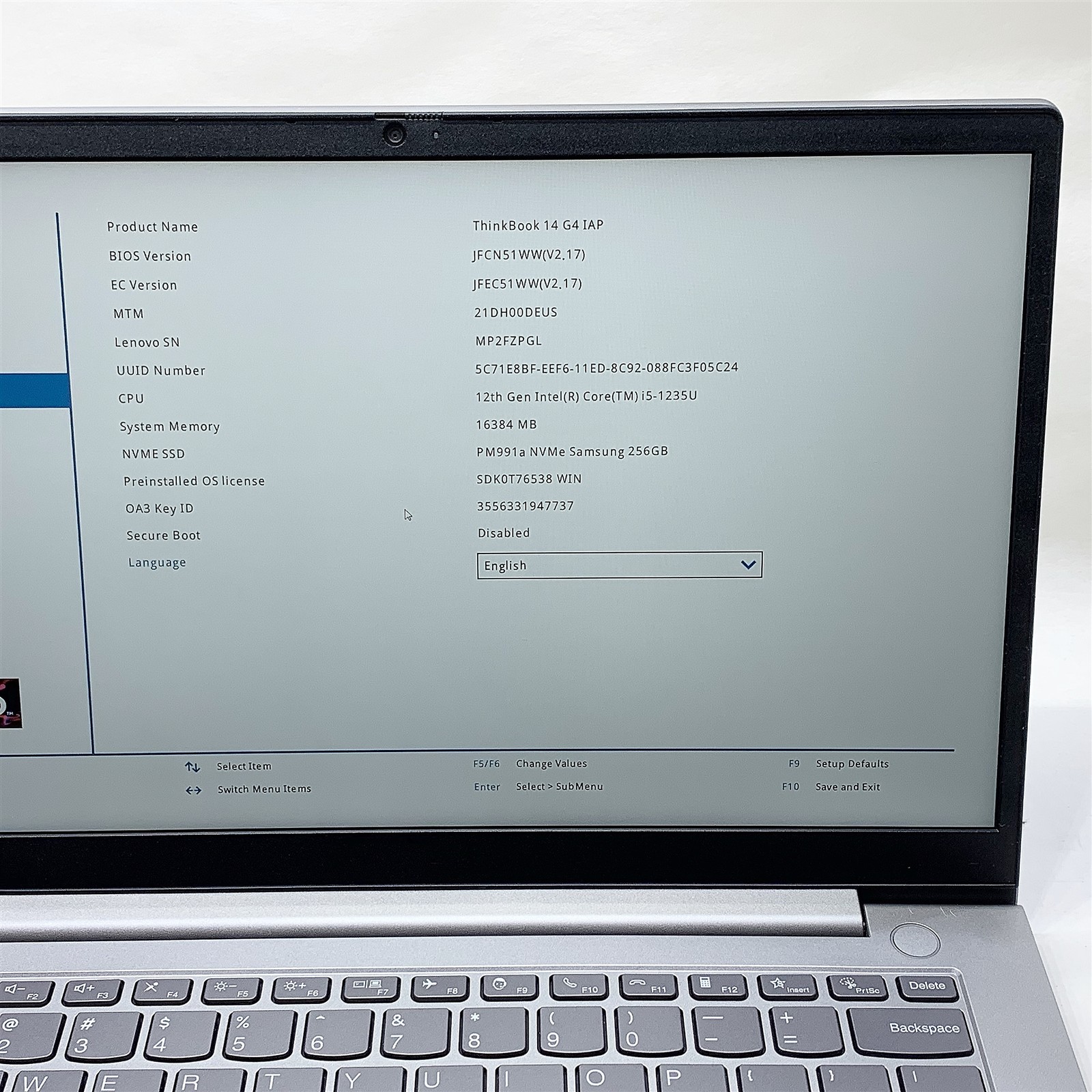 Lenovo ThinkBook G4 IAD Laptop i5 1235U 1.30GHZ 14" 16GB 256GB NVMe Windows 11 - Image 2