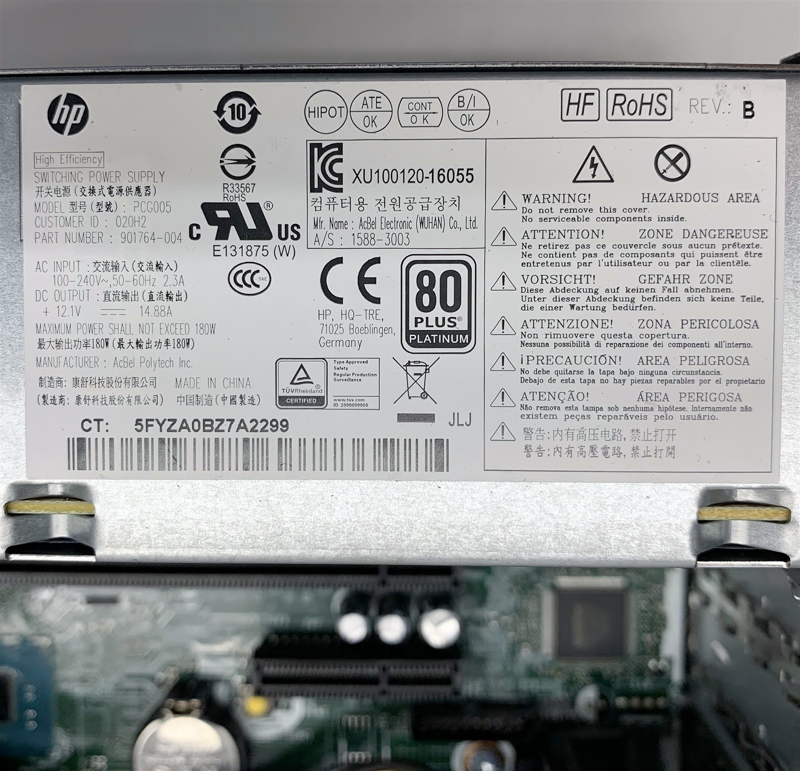 HP ProDesk 600 G3 SFF Core i5-7500 3.40GHz 16GB 480GB SSD Windows 11 Pro 25H2 PC - Image 7