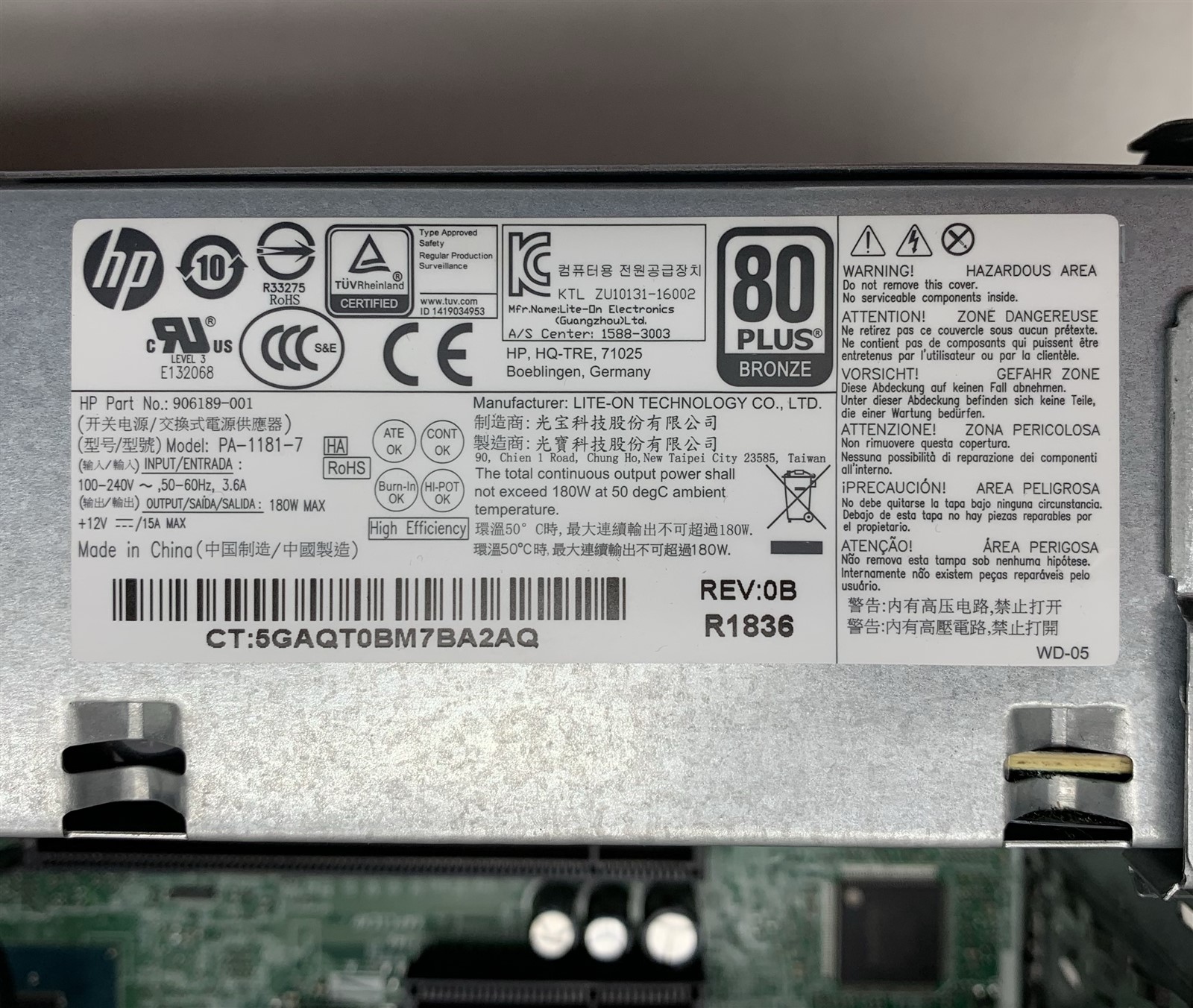 HP ProDesk 400 G4 SFF Business Desktop i5-7500 3.4GHz 8GB 256GB SSD Win11P 25H2 - Image 6